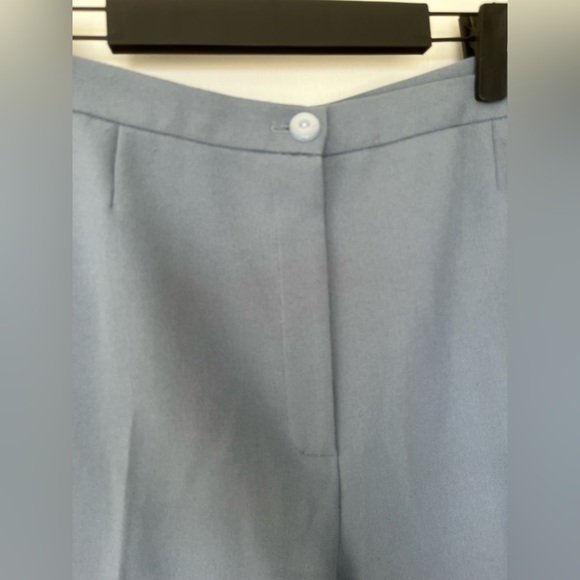 Vintage blue pleated pants - Picture 2 of 3